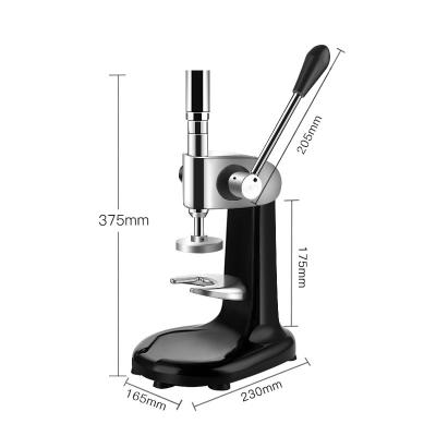 China Coffee Viable Handing Tumbled Press Constant Strength Powder Press Durable Stainless Steel Espresso Tool for sale