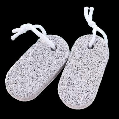 China Natural Pumice Stone Foot File Scrub Hard Skin Remover Pedicure Brush Bathroom Products Healthy Foot Care Tool for sale