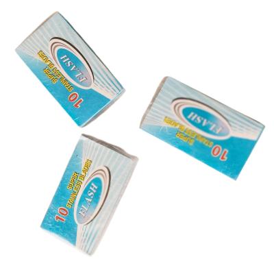 China 100pcs/Big Box Single de alta calidad doble filo de afeitar cuchillas de afeitar para afeitar la cara en venta