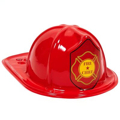 China Red Fire Chief Hat for sale