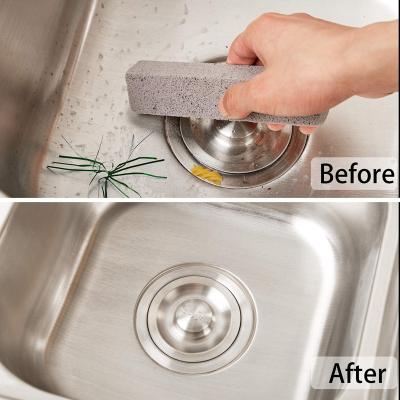 China Pumice Stones for Cleaning Scouring Pad Grey Pumice Stick Cleaner for Removing Toilet Bowl Ring Bath Household for sale