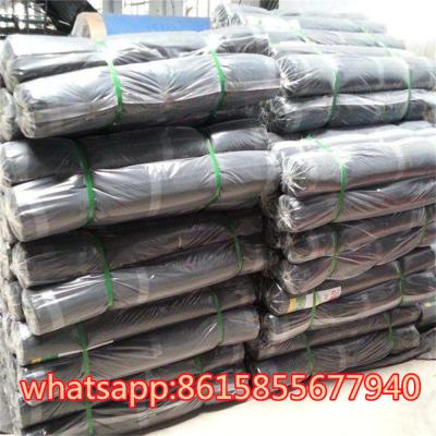 China Weed block 1*100m polyethylene landscape fabric,garden ground cover weed control mat,black anti grass woven weed barrier for sale