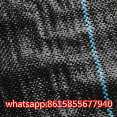 China Anti weed mat Black Mulch polypropylene material Agriculture Farming weed barrier block fabric for sale