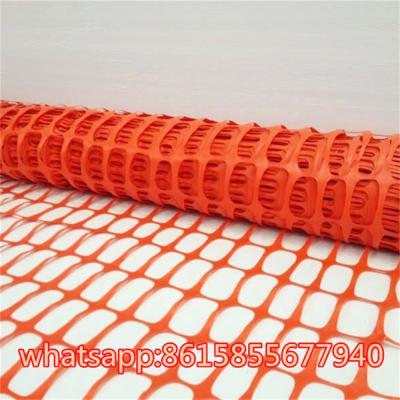 China ORANGE SAFETY FENCE POLY GRID for sale