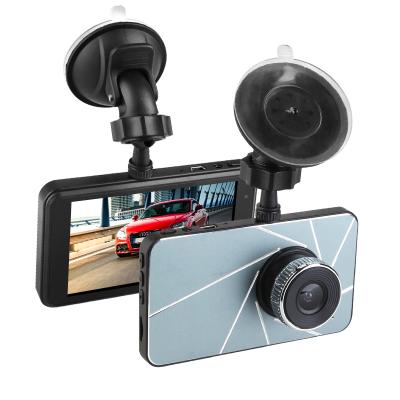 China Zinc Alloy Car DVR 1080P Screen IPS Dash 4.0 Inch Two Dash 1080P High Quality Dual Cam Black Box Car Cameras for sale