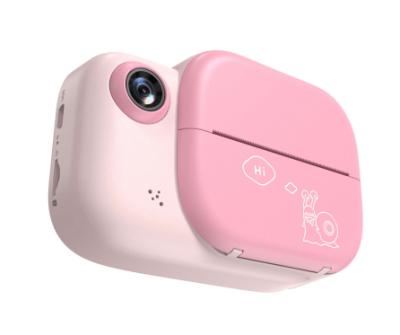 China Recording Function UK Amazon Pink Flash Toy Kids Waterproof Digital Camera With Printer for sale