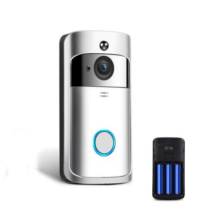 China Wireless P2P/IP Visual Doorbell 720P Ring Door Bell Vid Doorbell Camera WiFi Smart Doorbell for sale