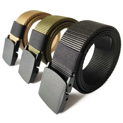 China The Bb Simon Belts Men's Tactical Military Belt High Quality Nylon Automatic Male Army Buckle Cotton Strap Retention Belt for sale