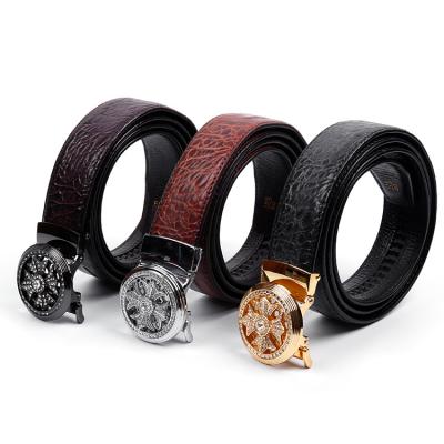 China Custom Cowhide Genuine Leather men's belts cowhide business urban fashion designer, male split leather for belt buyers for sale