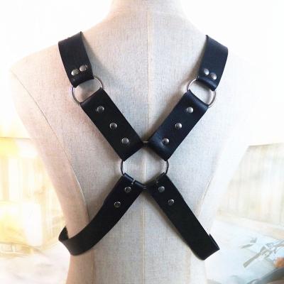 China Hot Selling Gay Bondage Men Bondage Men Bondage Bondage Leather Body Harness Durable Belt Leisure Leather Sexy Products for sale