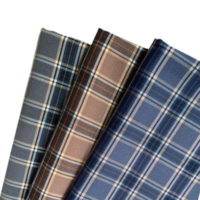 China Strength And Durability Factory Supply Good Price Durable And High Standard Organic Yarn Dyed TR Fabric Spandex And Polyester Woven Fabric for sale