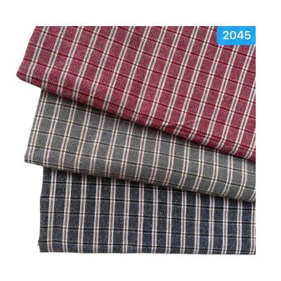 China SENLE Organic 100% Cotton Yarn Dyed Wholesale Shirt Tartan Plaid Cotton Fabric Check Fabric Gingham Fabrics for sale