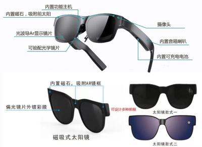 China Draadloos AR Smart Glasses Design Elektronisch PCB Design Slank En Comfortabel Te koop