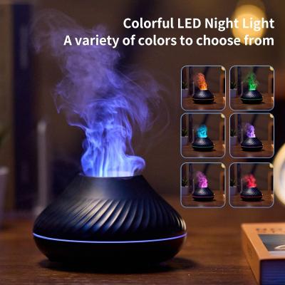 China 3 in 1 Smart Flame Diffuser: Aroma Therapie + Luftbefeuchter + Stimmungslicht zu verkaufen