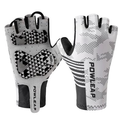 China Custom Summer Protective OEM ODM Professional Fingerless Cycling Gloves Non Slip Gel Padded Wholesale Road Cycling Riding Gloves for sale