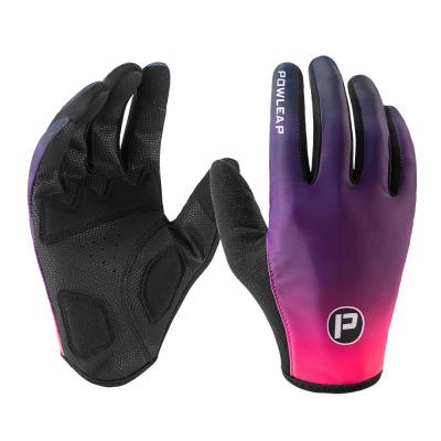 China Premium Touch Screen Fingertips Full Finger Bike Anti-Slip Gloves With Touch Screen For MTB Driving Bike Cycling Rise for sale