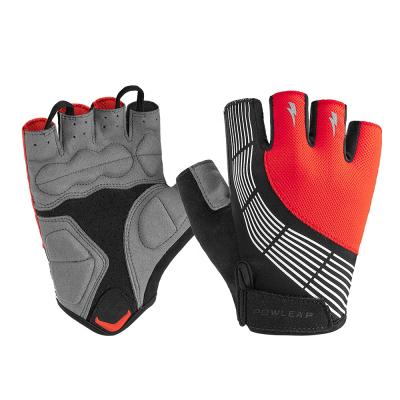 China Breathable Fingerless Non-slip Riding Gloves Summer Road Car Mountain Bike Gloves Anti Slip Comfortable Half Finger Bicycle Gloves for sale