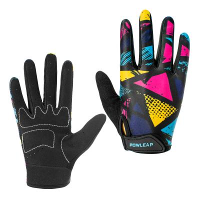 China 2021 Latest Design Kids Full Finger Anti Slip Cycling Gloves Anti Slip Cycling Children Bike Balance Sports Gloves For Boys And Girls for sale