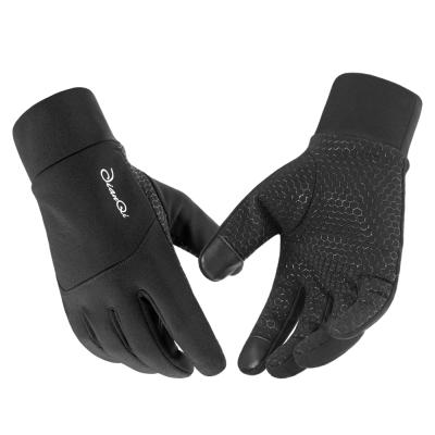 China Wholesale Durable Warm Touch Screen Winter Protection Low Price Thermal Windproof Running Gloves For Man Woman for sale