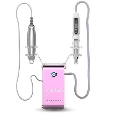 China 2021 Skin Rejuvenation Jet Injectio Beauty Microcurrent Facial Noninvasive Massager Machine for sale