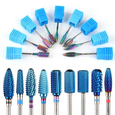 China Durable Wholesale Tungsten Nail Bits Carbide Nail Drill Bit Qianya Filing Manicure for sale