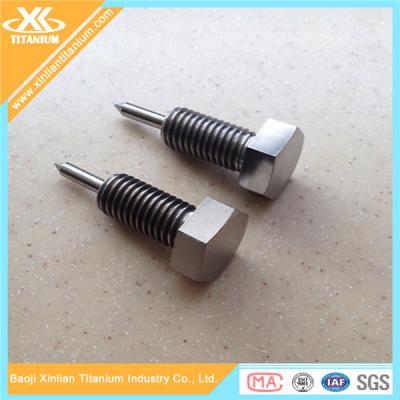 China Gr5 Titanium Hex Head Bike Bolts With Pointed End for sale