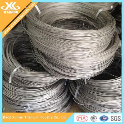 China ASTM B863 Gr1 0.5mm titanium wires in spool for sale