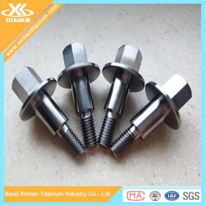 China Customized  Titanium Hex Flange Bolts For Sale for sale