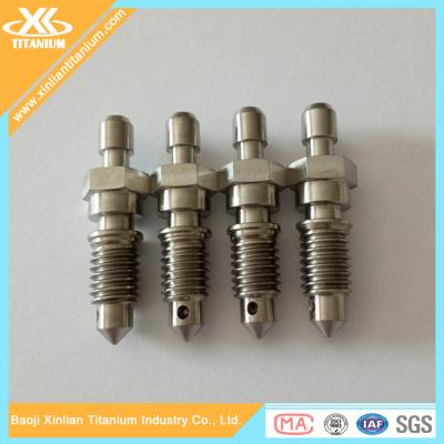 China Titanium Bleed Nipple Screws for sale