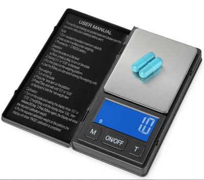 China Tare Mini Pocket Scale 500g Capacity 0.01g Accuracy Digital Scale for sale