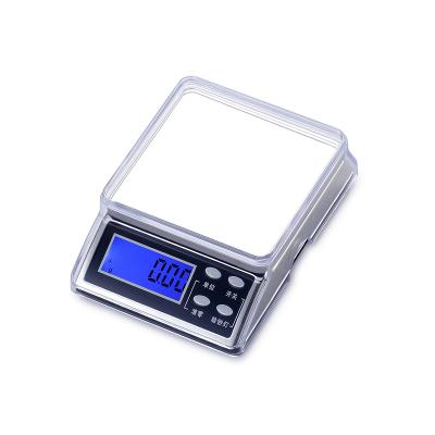 China Precision Auto- Scales 1kg 0.1g Electronics with Tray Digital Pocket Weighing Scale for sale