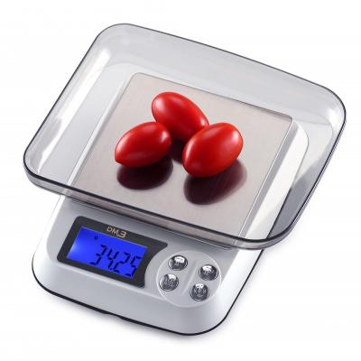 China With Tray Tray Included 2kg 0.1g Electronics Scale Digital Kitchen Food Scale Kitchen Scale for sale