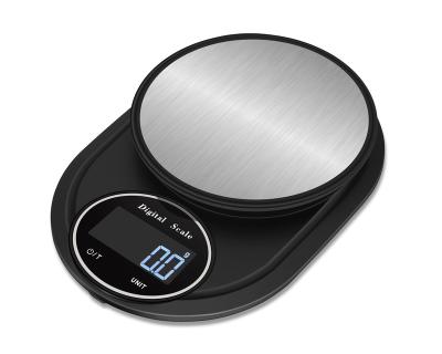 China Weight Measuring Wholesale High Quality High Accuracy Weight 5kg 0.1g Digital Food Kitchen Measuring Scale for sale