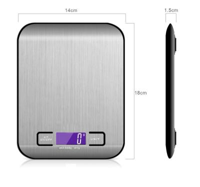 China For Home Use Custom Food Digital Electronic Kitchen Scale for sale