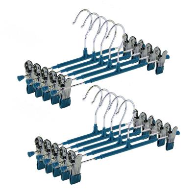 China Flexible Hot Sale Indoor Clothes Hanger Wholesale Multi-Functional Storage Pants Rack Cheap Pants Hangers for sale