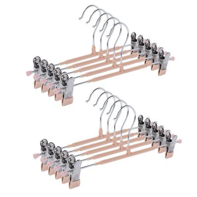 China Flexible The New Listing Socks And Pants Storage Pink Hanger Simple And Practical Cloth Hanger Stand For Shop for sale