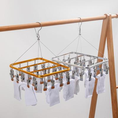 China Flexible Hanger Manufacturer Outdoor Balcony Drying For Household Use Space Triangles For Hangers for sale