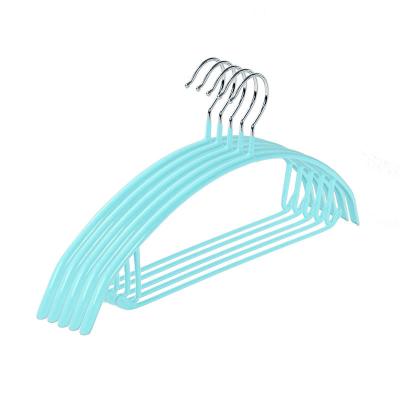 China Wholesale Eco-Friendly Hanger Dipped Household Adhesive Seamless Wide Shoulder Suits Coat Hangers Adult Anti Slip Hanger for sale