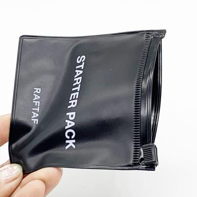 China Eco Friendly Recyclable Hot Selling Resealable Zipper Clothes Packaging Frosted Plastic Ziplock Bag for sale