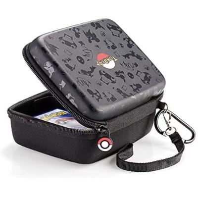 China Hard Card Box Pokemon Trading Cards Hard Case Game Trading Cards Storage Box Protective Carrying Shipping for sale