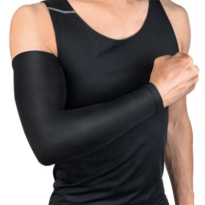 China Best Selling Custom Sports Compression Items Comfortable Sports Black Sleeve Arm for sale