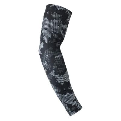 China High Compression High Quality Gym Arm Sleeves Slimmer Protection Printed Rider Long Sleeve for sale