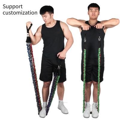 China Portable Custom Printed Single Arm Exercise Equipment Accessories Resistance Exercise Band for sale