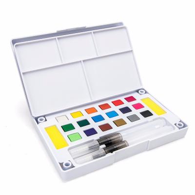 China Amazon Hot Selling 12/18/24/36 Colors Watercolor Paint Set With OEM Packaging SZ-WC for sale