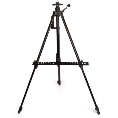 China Telescopic Sketch Drawing Easels Hand Set Aluminum Alloy Metail Adjustable Easel Sketch Easel Stand for Artist Painting for sale