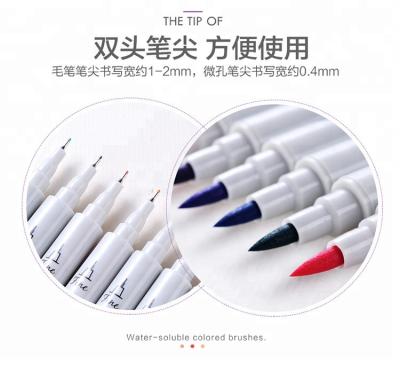 China Hot Selling Amazon STA Brand 12 24 36 48 80Colors Dual Tip Markers With OEM Packing 3112 for sale