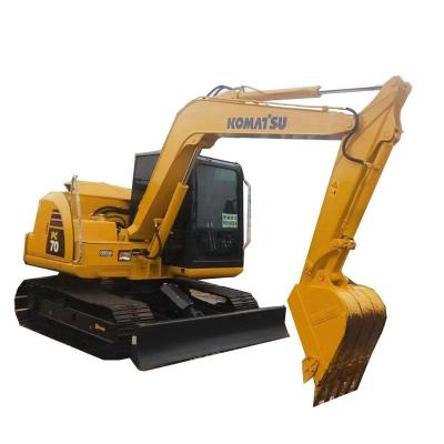 Chine Contruction Machine Used Komatsu PC70-8 Excavator 2022 7 Ton Construction Machine Original Used Komatsu PC70-8 Excavator à vendre