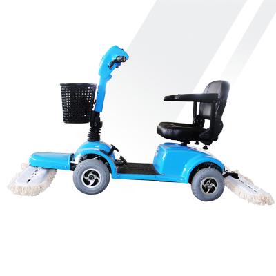 China Four-wheel dust cart floor dust cart floor cart four-wheel propulsion tricycle for sale