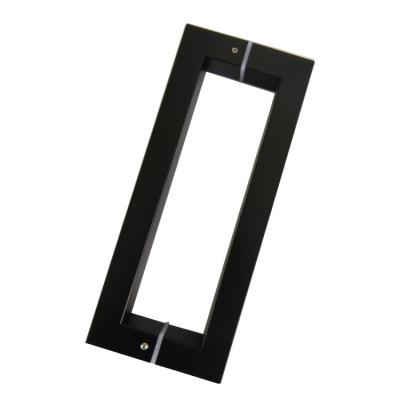 Китай shower room handle 25 square tube O-type matte black glass door handle продается