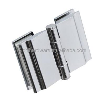 China Brass Hinge Adjustable Glass Hinge 180 Degree Glass Door Hinge Hardware Accessories à venda